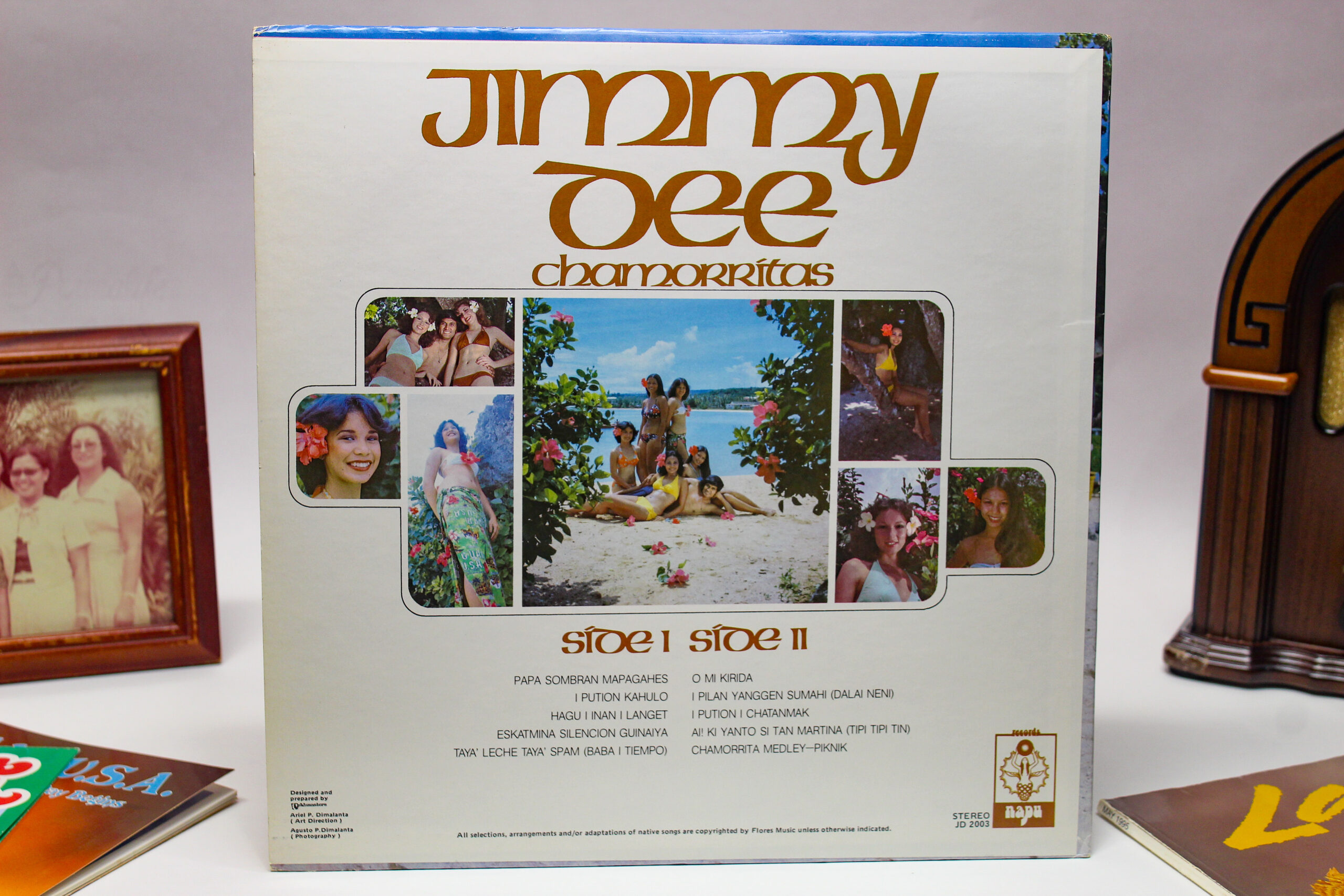 jimmy dee chamorritas vinyl back